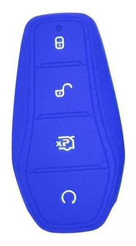 6 Funda Protectora Para Llave De Coche Para Byd Han Ev Azul