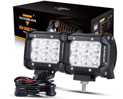 Barra De Luz Led De 4 Pulgadas 18w Capas Led 1800lm Haz...