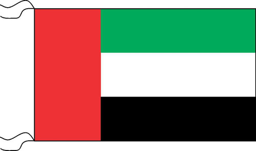 Bandera De Emiratos Árabes Unidos Estampada De 150 X 90 Cm