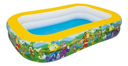 Piscina Inflable Mickey Mouse 262cm 2 Anillos Bestway 91008