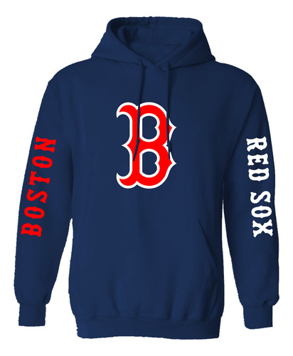 Paquete: Sudadera Hoodie + Gorra Mlb Red Sox Boston