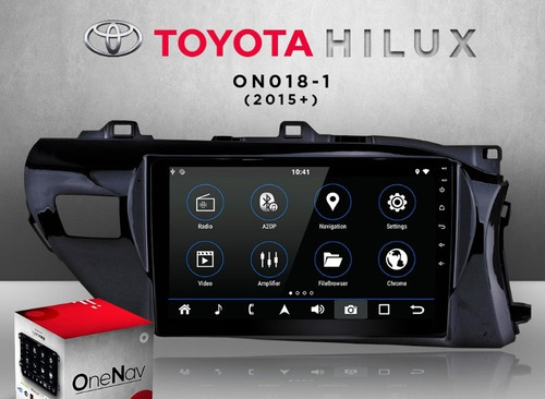 Radio Android 10 Toyota Hilux Revo Wifi Gratis Camara Rev