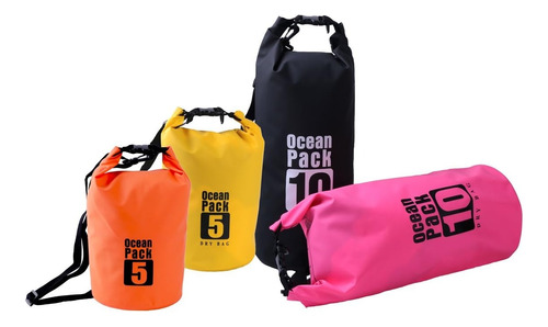 Bolsa Tula Seca 10 Litros Impermeable Sumergible Paseos Mar