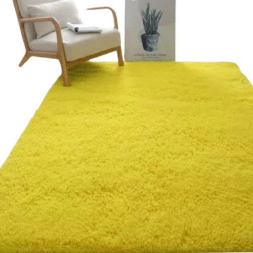 Alfombra Shaggy Peluda Living Cuarto  150 X 200cm Tienda Max