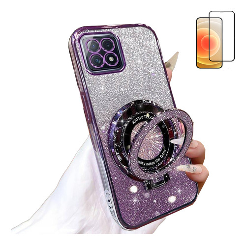 Funda Para Honor X8a X8b 4 5g Polvo Flash+mica