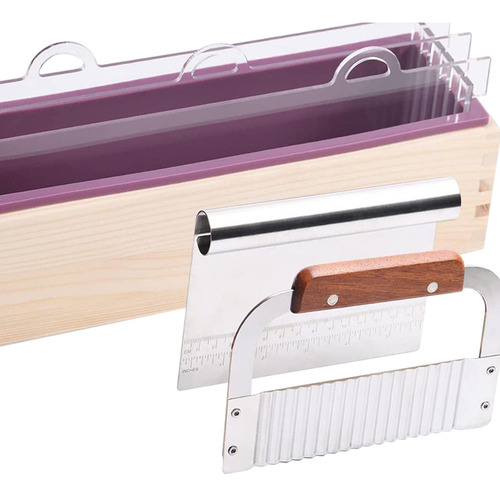Kit De Moldes De Silicona Para Jabón, Molde Rectangular