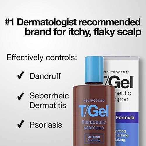 Shampoo Neutrogena T Gel 473ml Anticaspa Therapeutic Formula