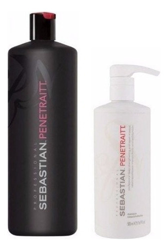  Kit Sebastian Professional Penetraitt Shampoo E Máscara