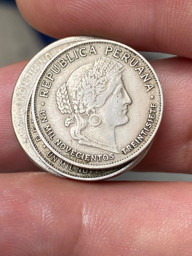 Moneda De 1937 De 10 Centavos