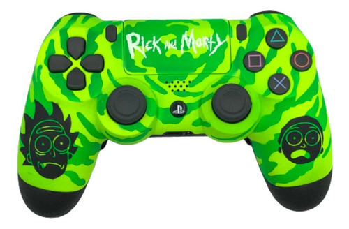 Controle Stelf Ps4 Rick And Morty Casual Controle Sem Paddle