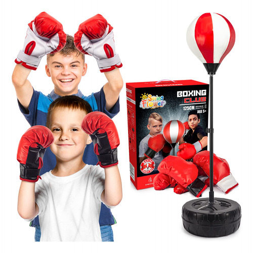 Springflower Gran Saco De Boxeo Para Niños, Incluye 2 Guan.