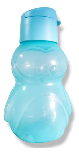 Botella Tupperware Eco Kids Pingüino Celeste Libre Bpa 350ml