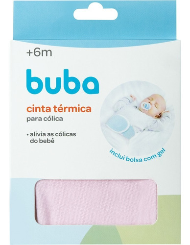 Cinta Térmica Para Cólica Bebe Com Bolsa De Gel Gases Buba