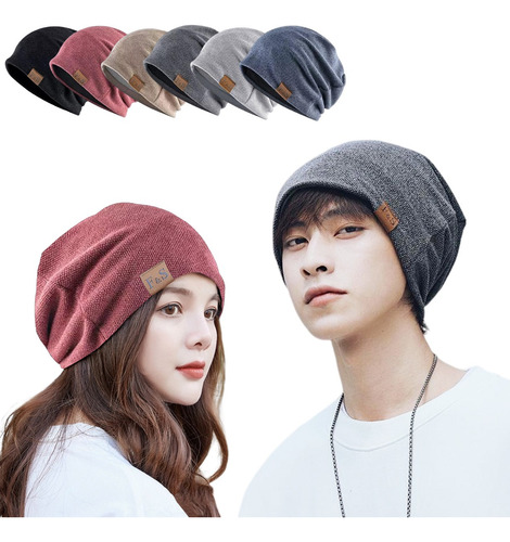Gorro Beanie Hipster Casual Con Forro Skull Hombre Y Mujer