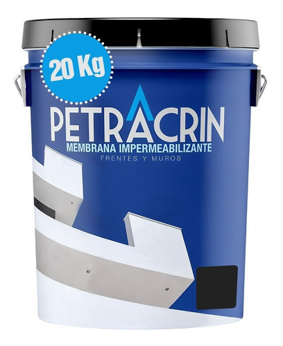 Imagen 1 de 10 de Membrana Liquida 20 Kg Super Petracrin + Envio Todo Pais