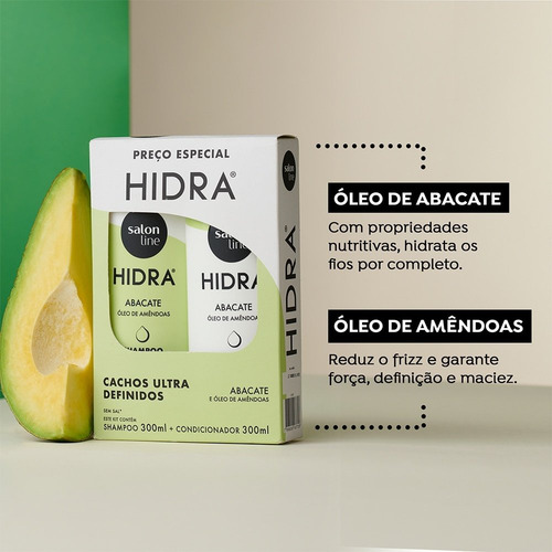 Shampoo + Condicionador Salon Line Cachos Ultra Definidos 30