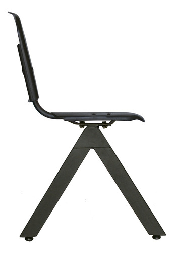 Silla Visitante Ellitico-2p Negro