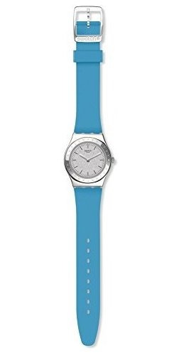 Swatch Mujer Brisebleue Yls203 Plateado De Cuarzo De Silicon