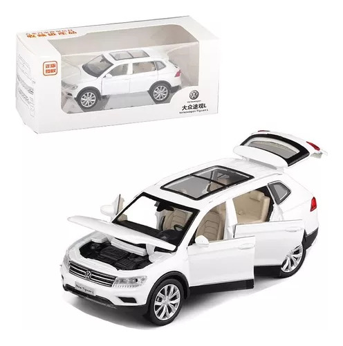 Luz Y Sonido Metálicos Volkswagen Tiguan Miniatura Escala 1: