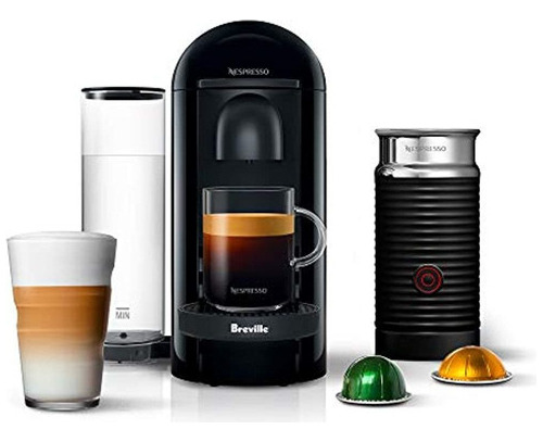 Nespresso Bnv450ibl Vertuoplus Espresso Machine Con Aeroccin