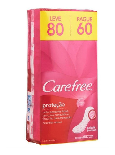 Protetor Diário Carefree Proteção Com Perfume