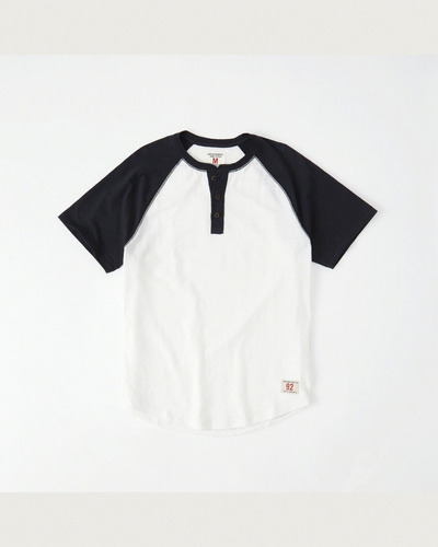 Playera Abercrombie & Fitch  Varsity Raglan 124-230-0351-108