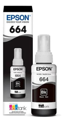 Tinta Epson T664 L110 L120 L200 L210 L350 L355 L375