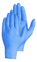 Comprar Guantes descartables antideslizantes Perfect Fit Guantes de Nitrilo 1000 Piezas color azul talle G en pack de 10 x 100 guantes