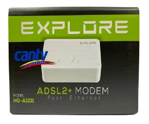 Imagen 1 de 3 de Modem Explore Hg-a1101 Adsl2+ Internet Banda Ancha Aba Cantv