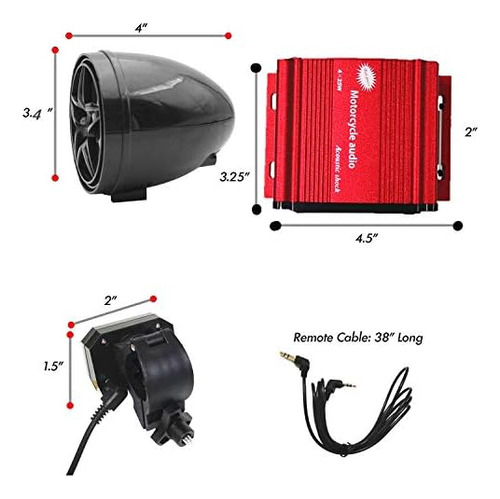Xyc Utv,atv, Control Remoto De Motor Bluetooth Antirrobo 3.3