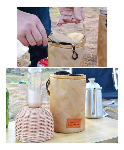 Portátil De Gas De La Cocina Cubierta Del Cilindro De S