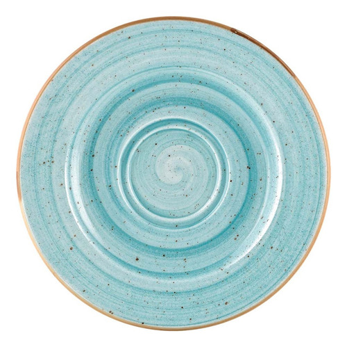 Plato Cappuccino 16cm Aura Aqua