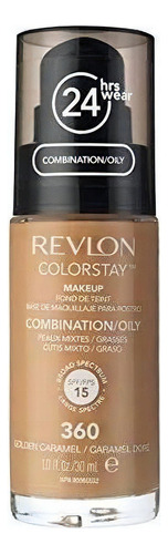 Base Revlon Colorstay Combination 360 Golden Caramel - 30ml Tom 360 Golden Caramel