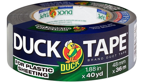 Pato Marca   duct Tape Para Revestimientos De Plastico, Pl