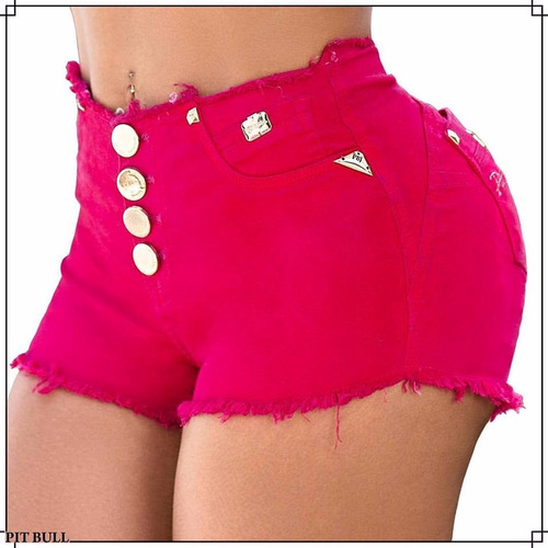 Shorts Pit Bull Jeans Original Com Bojo Removível