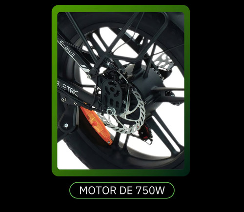 Hammer Bicicleta Eletrica Dobravel E Com Freios A Disco