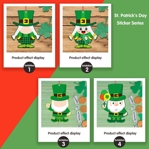 Kit De Manualidades Dujaa Para El Día De San Patricio Para N