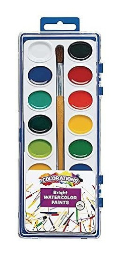 Art Paint - Colorations, Acuarelas Lavables, 16 Colores, Pal