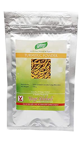 Polvo De Cúrcuma 100% Curcuma Longa - 100g