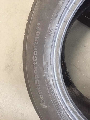 Pneu Continental Contisportcontact 5 255 50 19 Y 103y Y (Usado)