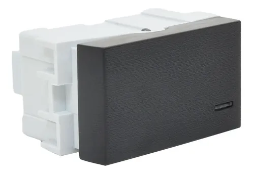 comprar Modulo Punto Tecla Combinacion Jeluz Platinum Negro Pack X4