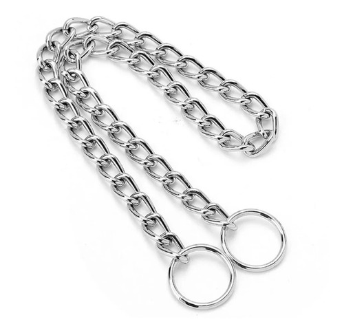 Imagen 5 de 6 de Collar De Adiestramiento Metálico, Para Perro 65 Cm.