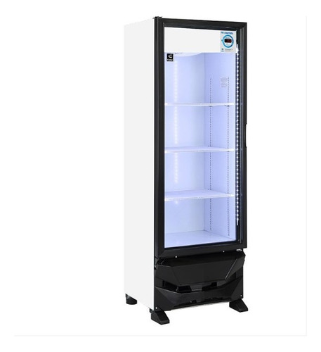 Criotec Cfx11 Refrigerador Vertical 1 Puerta Cristal 11 Pies Negro/blanco (Usado)