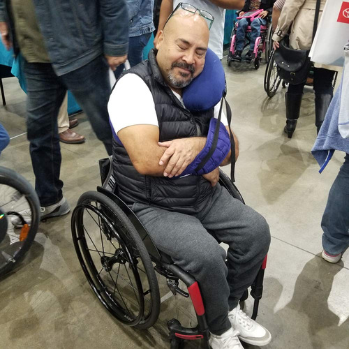 Almohada De Viaje Soporte Cervical Con Correa Para Brazo Ews