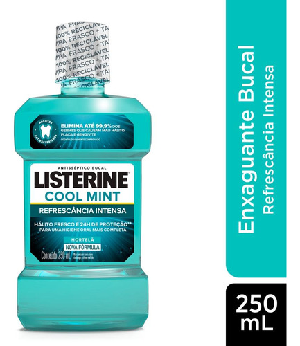 Antisséptico Bucal Listerine Cool Mint 250ml