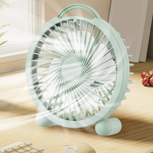 L Ventilador De Escritorio I, Colgable, Con Clip, Usb,