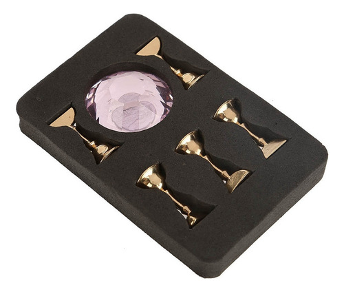 D Base De Práctica De Cristal Ovalado Magnético For