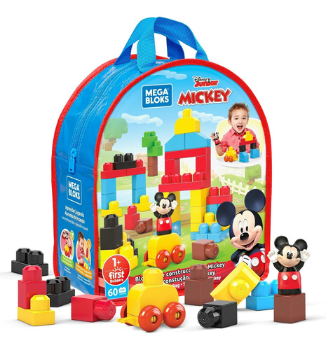 Mega Bloks Disney, Bolsas De Construcción Mickey