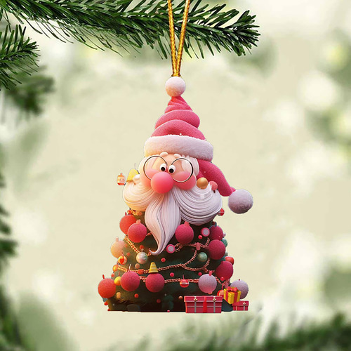 Colgante Pequeño Con Forma De Árbol De Navidad Con Forma De