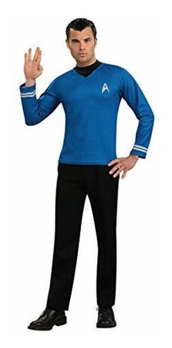 Traje De Star Trek Spock En Oscuridad Camiseta Con El Emblem